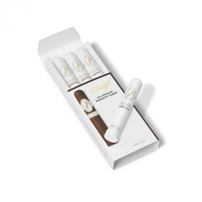 Davidoff Millennium Robusto Tubos Box of 3
