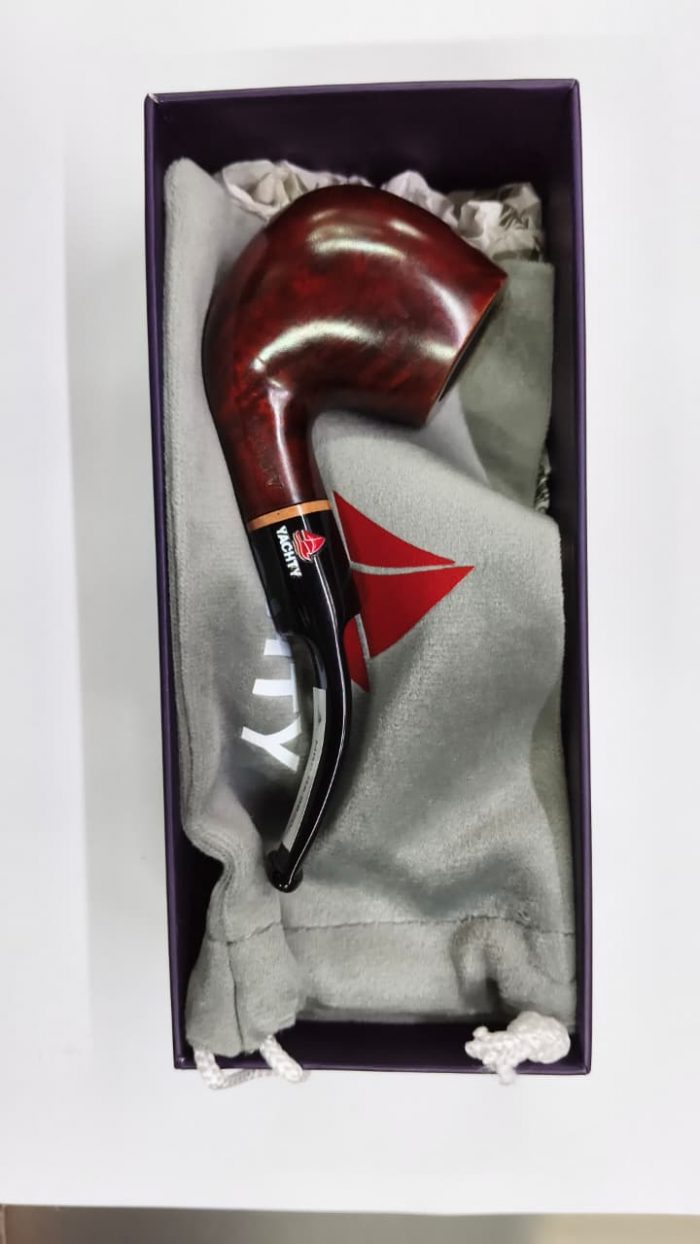 Dark Brown Black Stem Curved Pipe